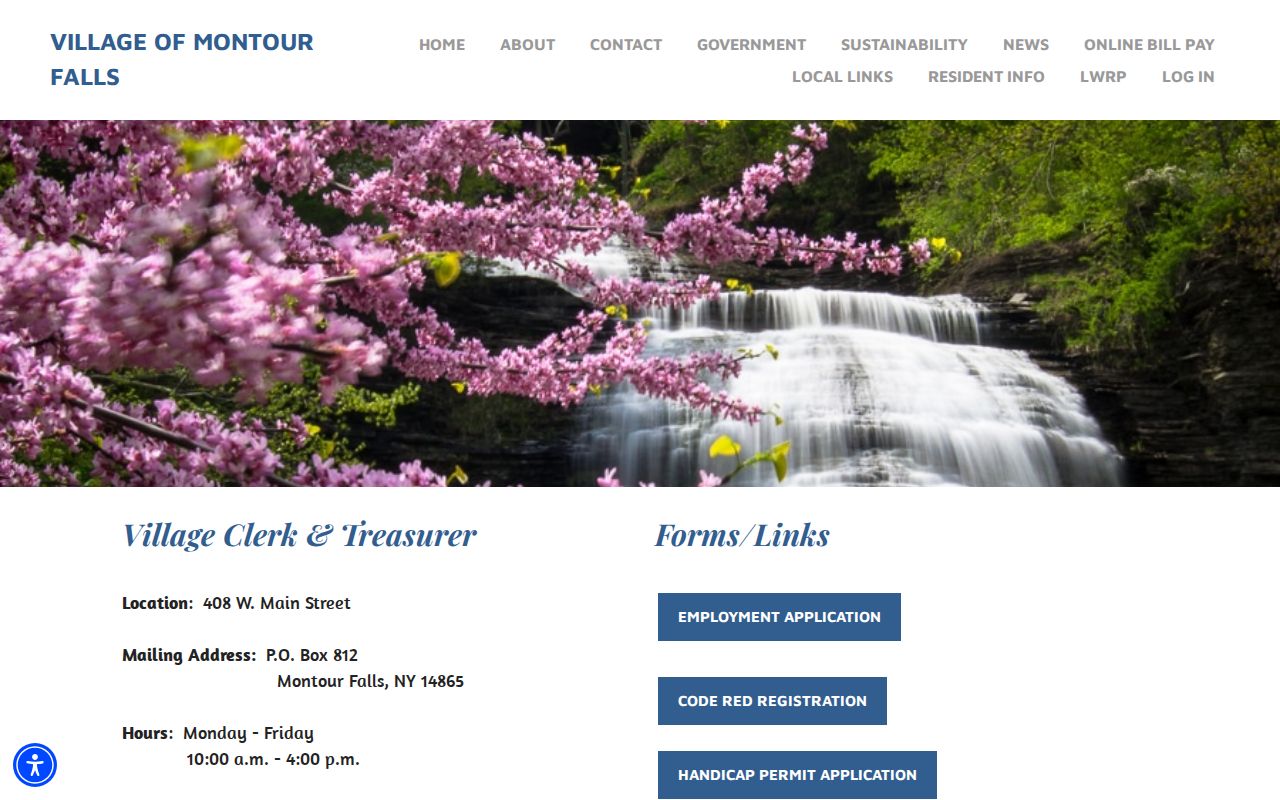 Montour Falls criminal records Village Clerk and FOIL information
